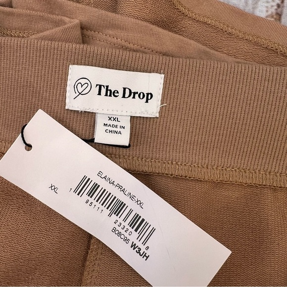 NWT The Drop Women's Elaina Pull-On French Terry Sweatshort SIZE XXL - Picture 13 of 15
